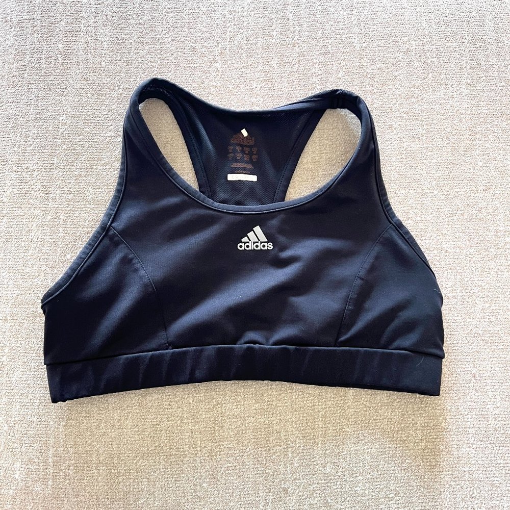Adidas Women’s Classic Black Sports Bra Size Large